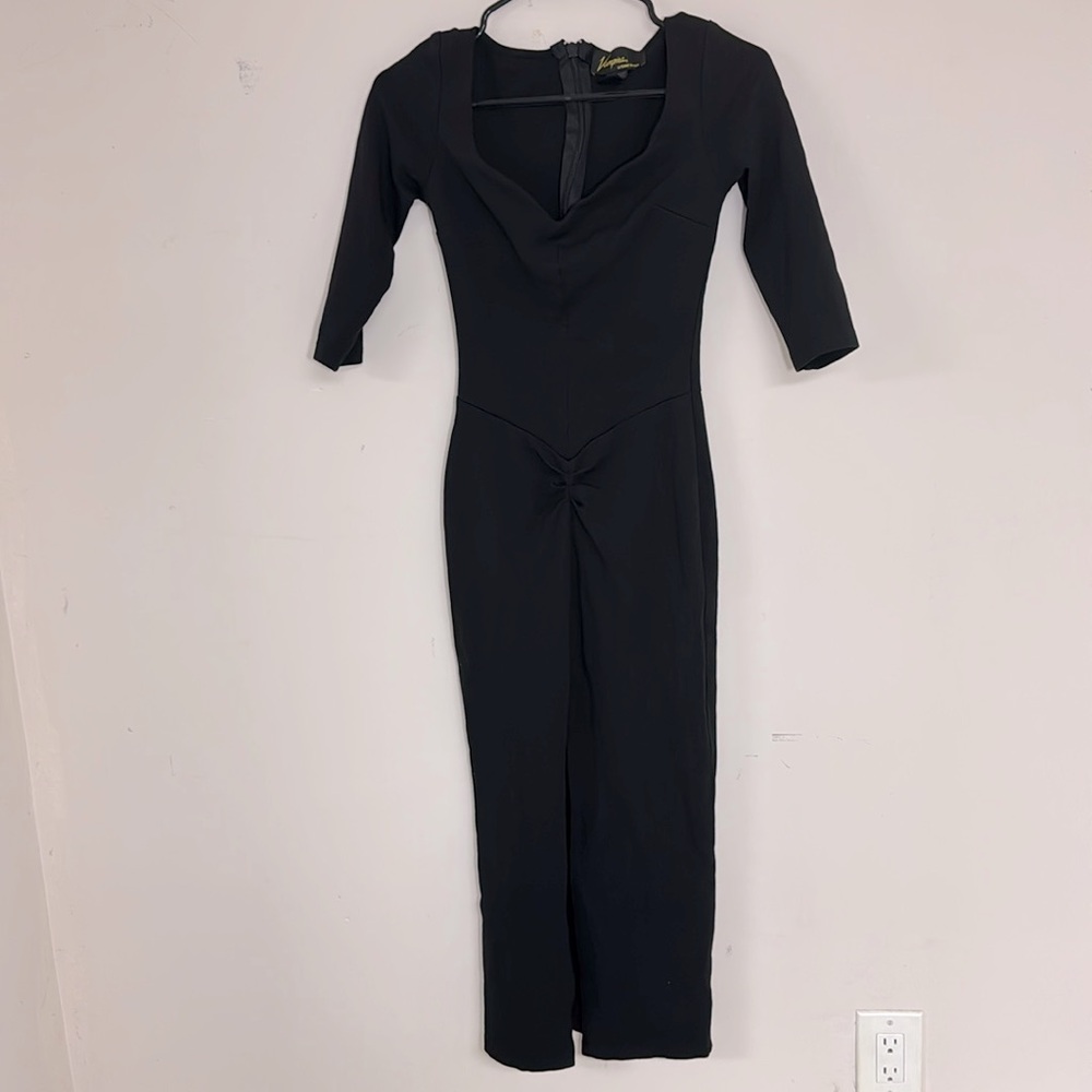 La Femme en noir vampira dress